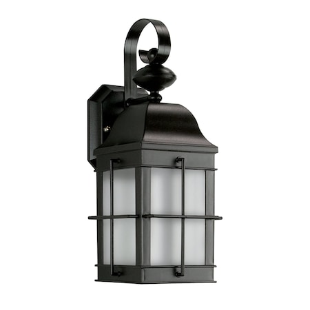 Thomas Outdoor Essentials 15'' High 1Light Outdoor Sconce, Black TG600176